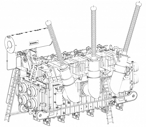 Трансформаторы силовые масляные 500 кВ